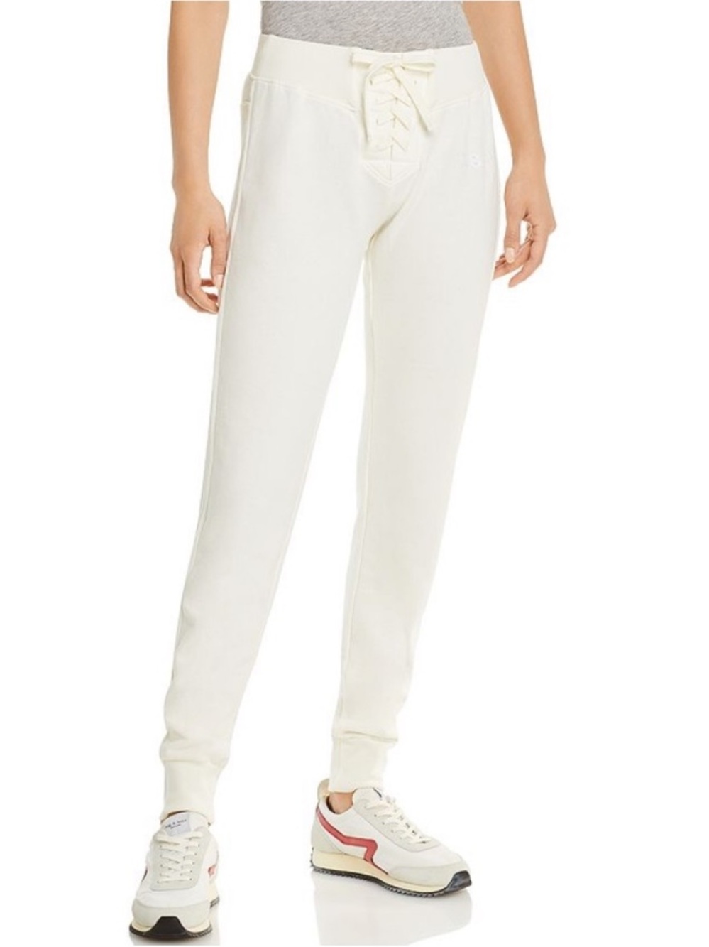 WSLY EcoSoft Lace-Up Jogger Pants Sweatpants S